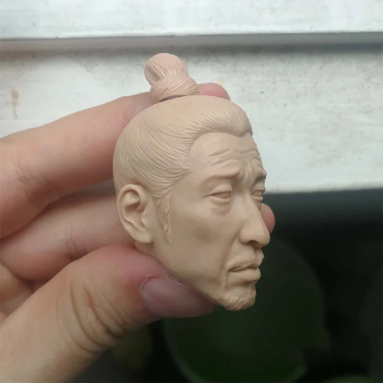 Масштаб 1/6 Неокрашенная голова старинного солдата для 12 дюймов экшн-фигурки