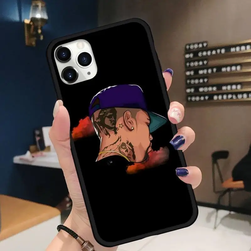 

Rapper Chris Brown Phone Case for iPhone 11 12 pro XS MAX 8 7 6 6S Plus X 5S SE 2020 XR Soft silicone
