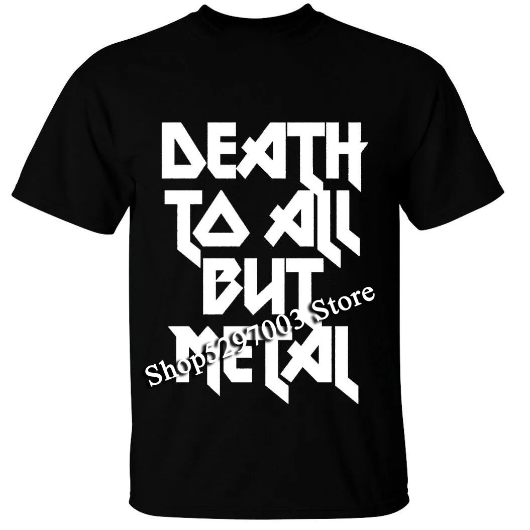 Death To All But Metal Мужская футболка S-3Xl Сталь пантера в стиле рок гот Альтернативная