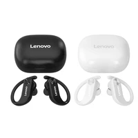 lenovo lp7 true wireless earbuds headset with earhooks bluetooth in ear stereo headphones tws earphones with microphone charger