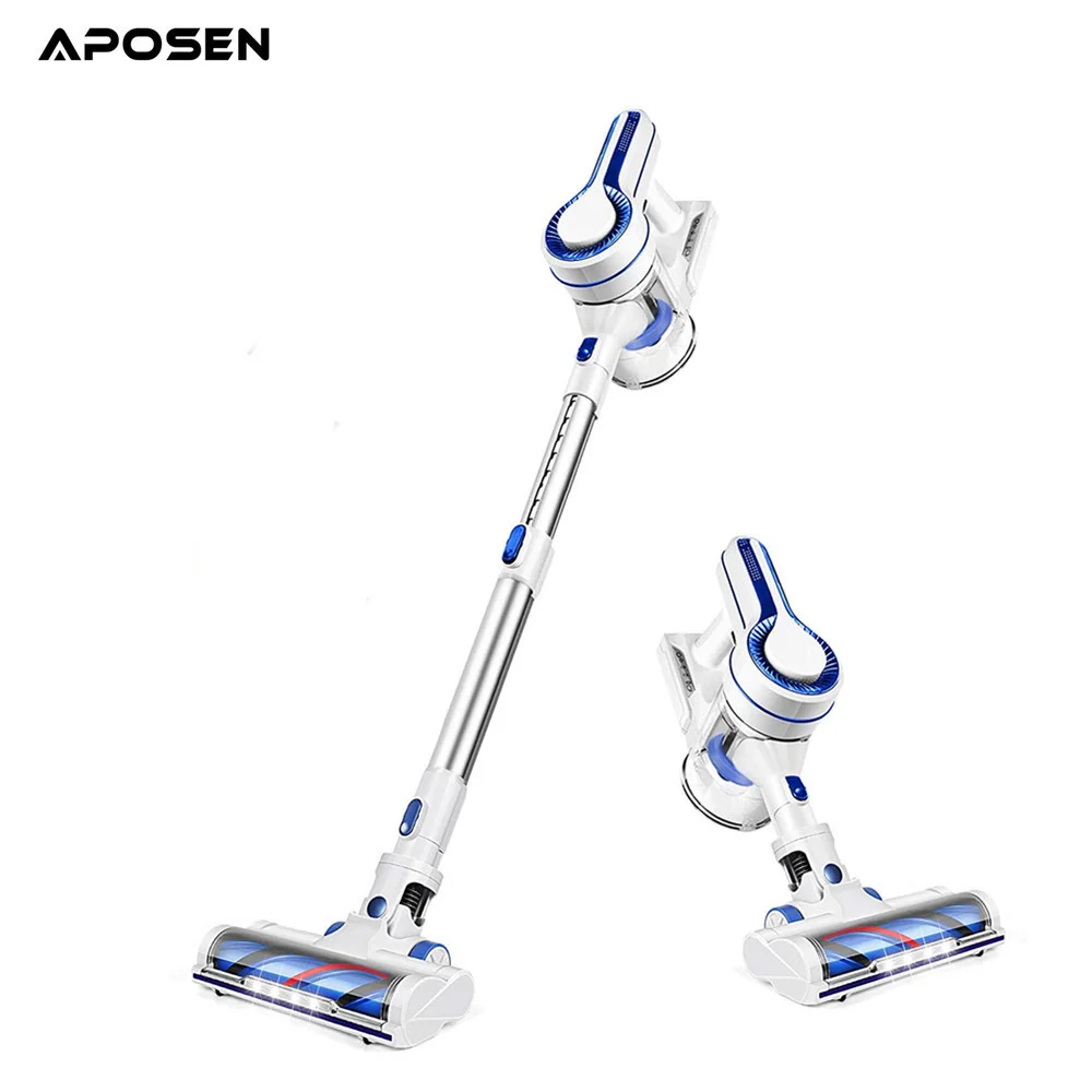 Домашний пылесос APOSEN H150 беспроводной 14 кПа пылесборник для пола ковров | Бытовая