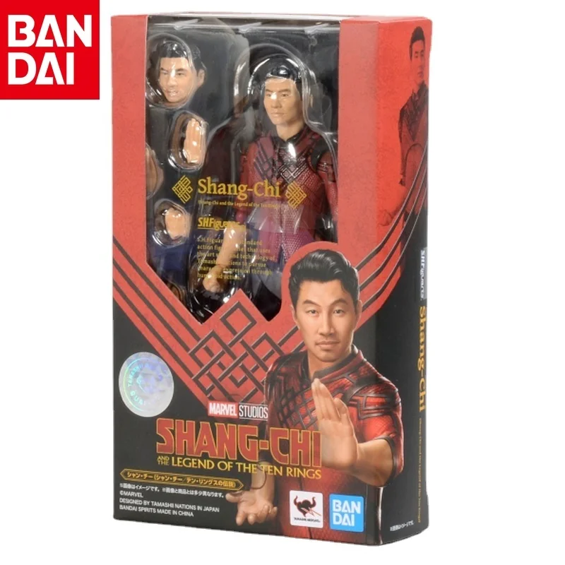 

Bandai SHF Marvel Comics Shang-Chi and The Legend of The Ten Rings Finished Product, Movable Joints, Hands-on Spot Movies and TV