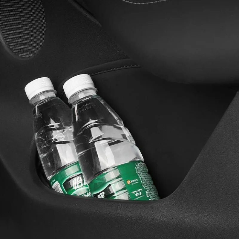 

Factory Wholesale For Tesla MODEL 3 Y NAPPA First Layer Cowhide Interior Accessories Car Door Storage Slot Pad