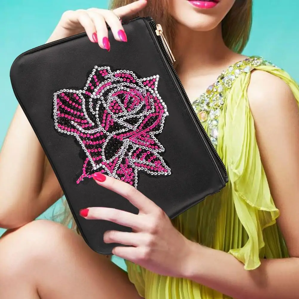 DIY Special Shaped Diamond Painting Wristlet Wallet Embroidery Cross Stitch For Women Christmas Gifts |