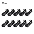 20 шт. волоконно оптический кабель зажимы органайзера кабель Управление рабочего стола и рабочей станции провода управляющий шнур держатель Зарядка через USB Дата-кабель Winder