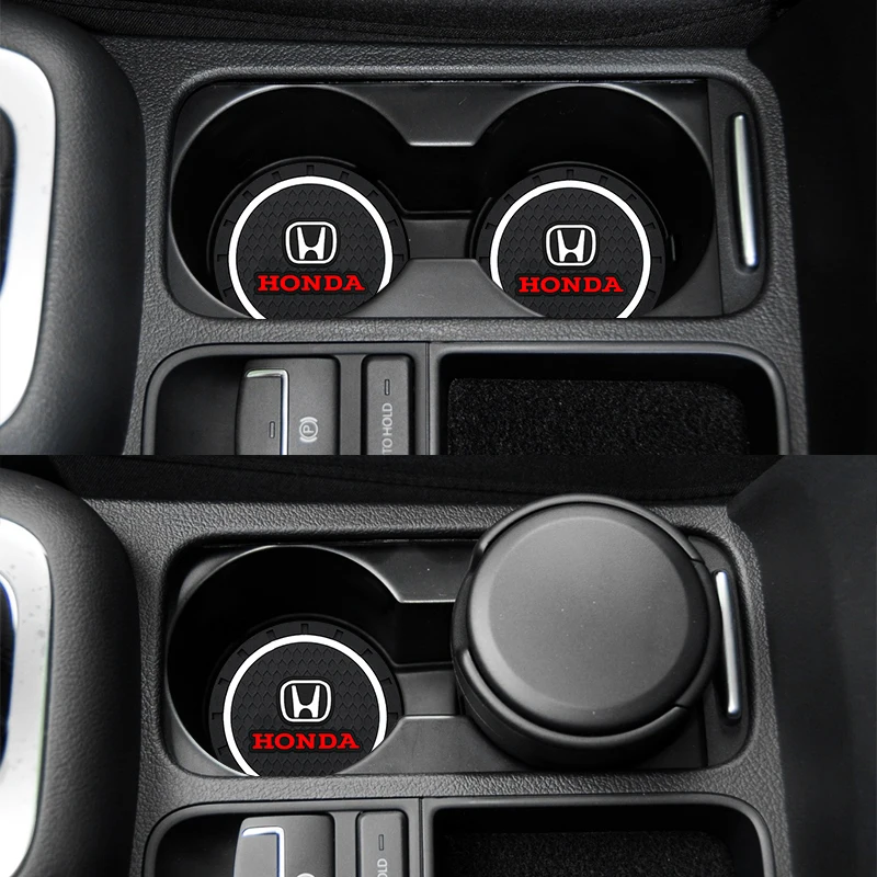 Стайлинг автомобиля Подставка для чашки воды значок коврика Нескользящие