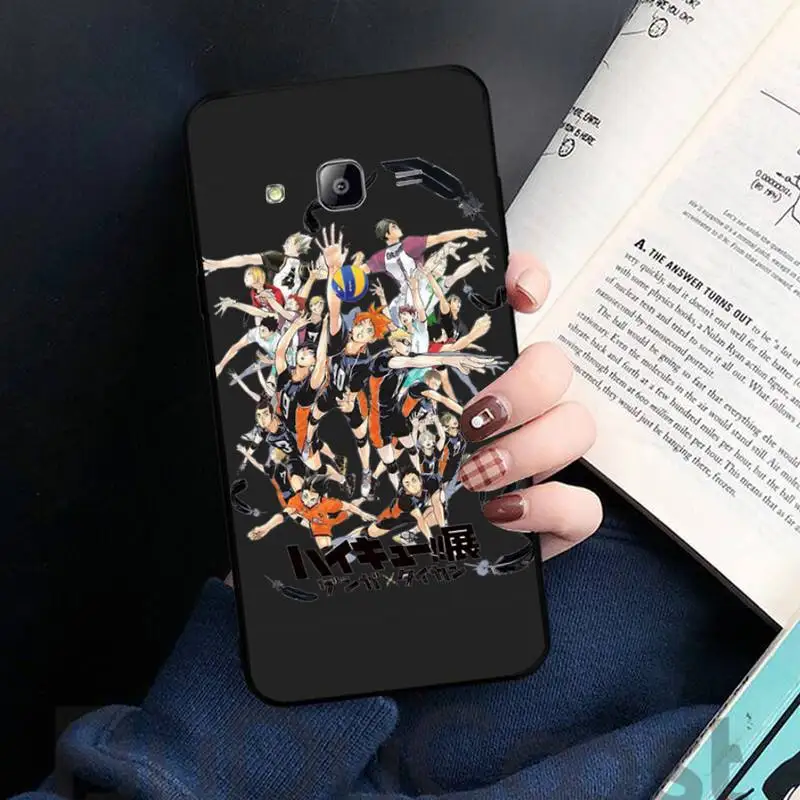 

haikyuu Anime volleyball boy Phone Case For Samsung A32 A51 A52 A71 A50 A12 A21S S10 S20 S21 Plus Fe Ultra