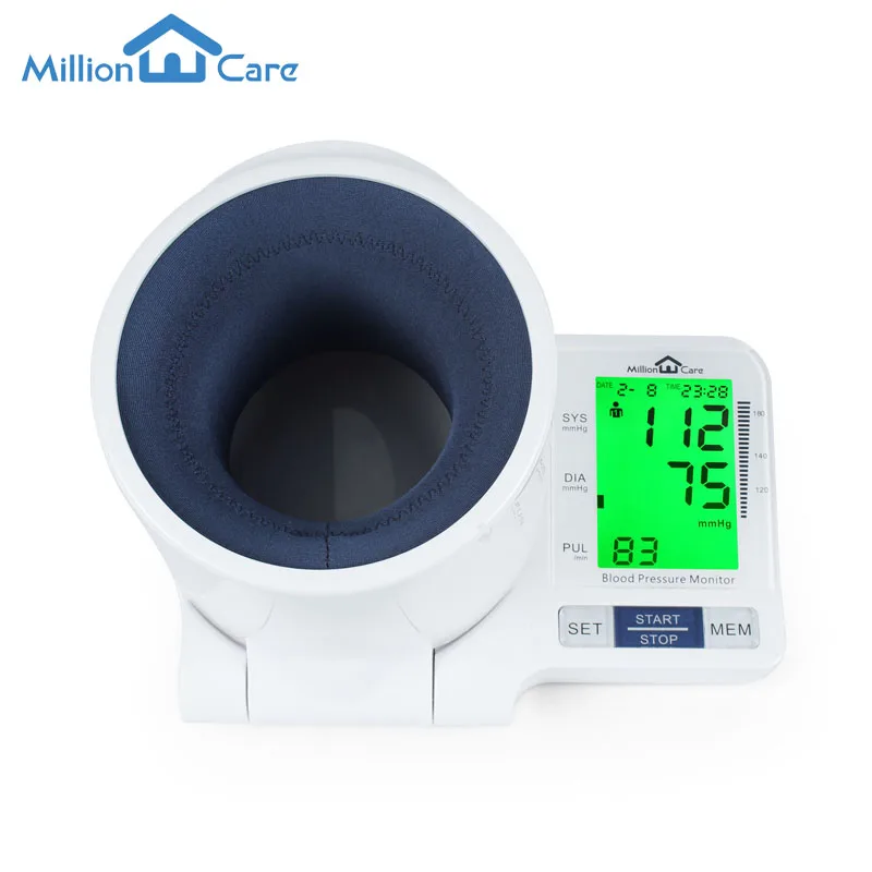 Автоматический цифровой тонометр монитор артериального давления на руку