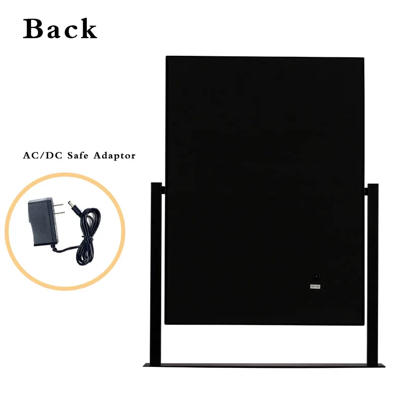 Регулируемая светодиодная лампа для зеркала макияжа прямоугольное освещение