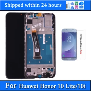 original screen for huawei honor 10 lite lcd hry lx1 display with touch screen digitizer assembly for honor 10i replacement free global shipping