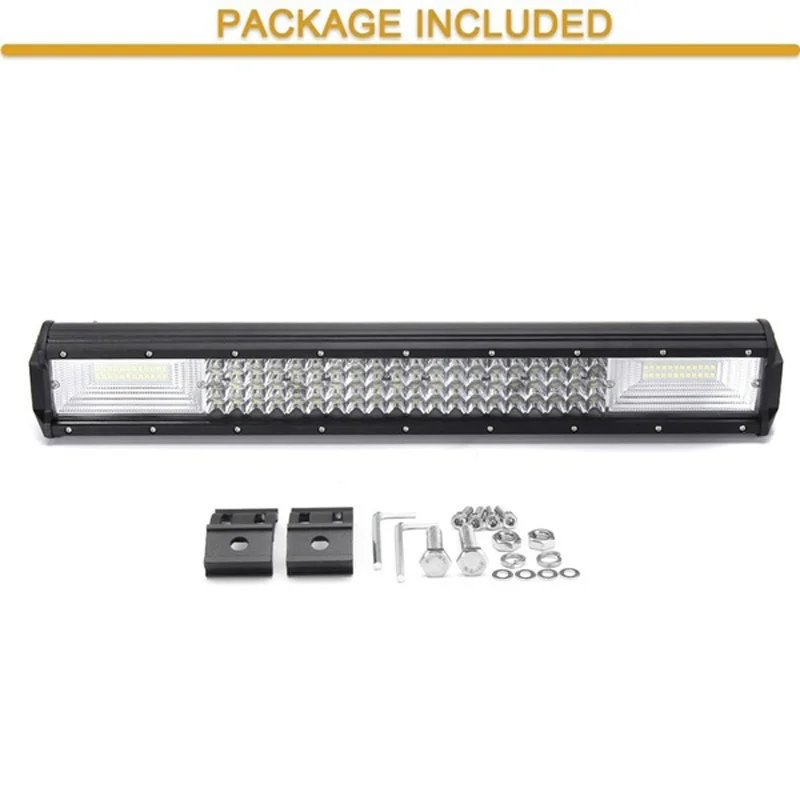 

20 Inch Strip Work Light Fits 12V/24V Vehicles Off-road Wheel Boat 1440W 128 Lights