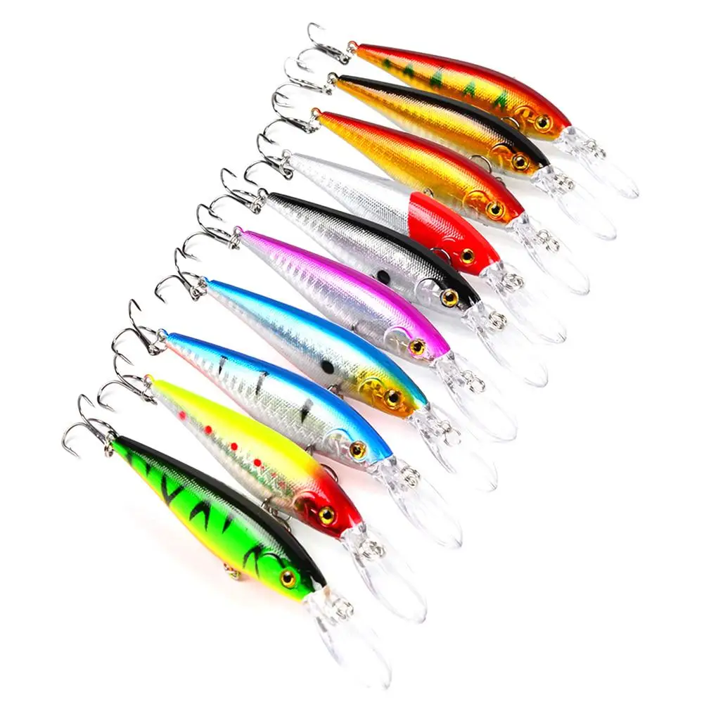 

11.5cm 10.5g Artificial Hard Bait Treble Hook Fishing Lure Swimbait Crankbait Plastic Fishing Lure Fish Crankbait Tackle Fish Ac