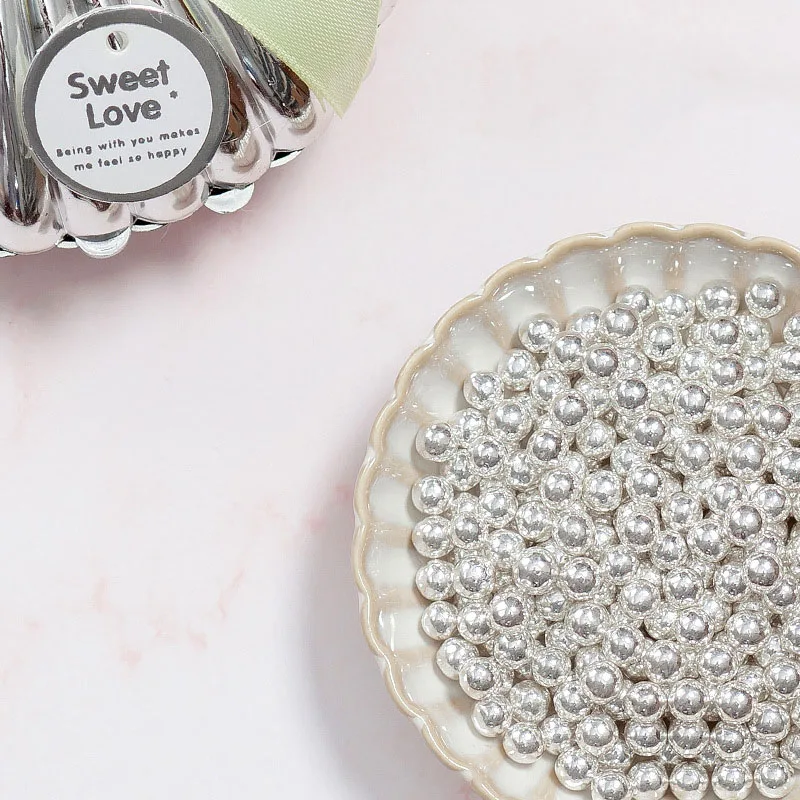 Инструменты для украшения торта 130 г цветная игла леденцы сахара серебряные