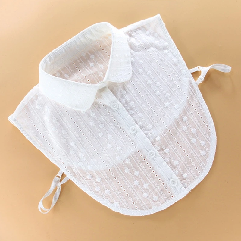 17 видов стилей Винтаж оборками отворотом поддельный съемный воротник средней