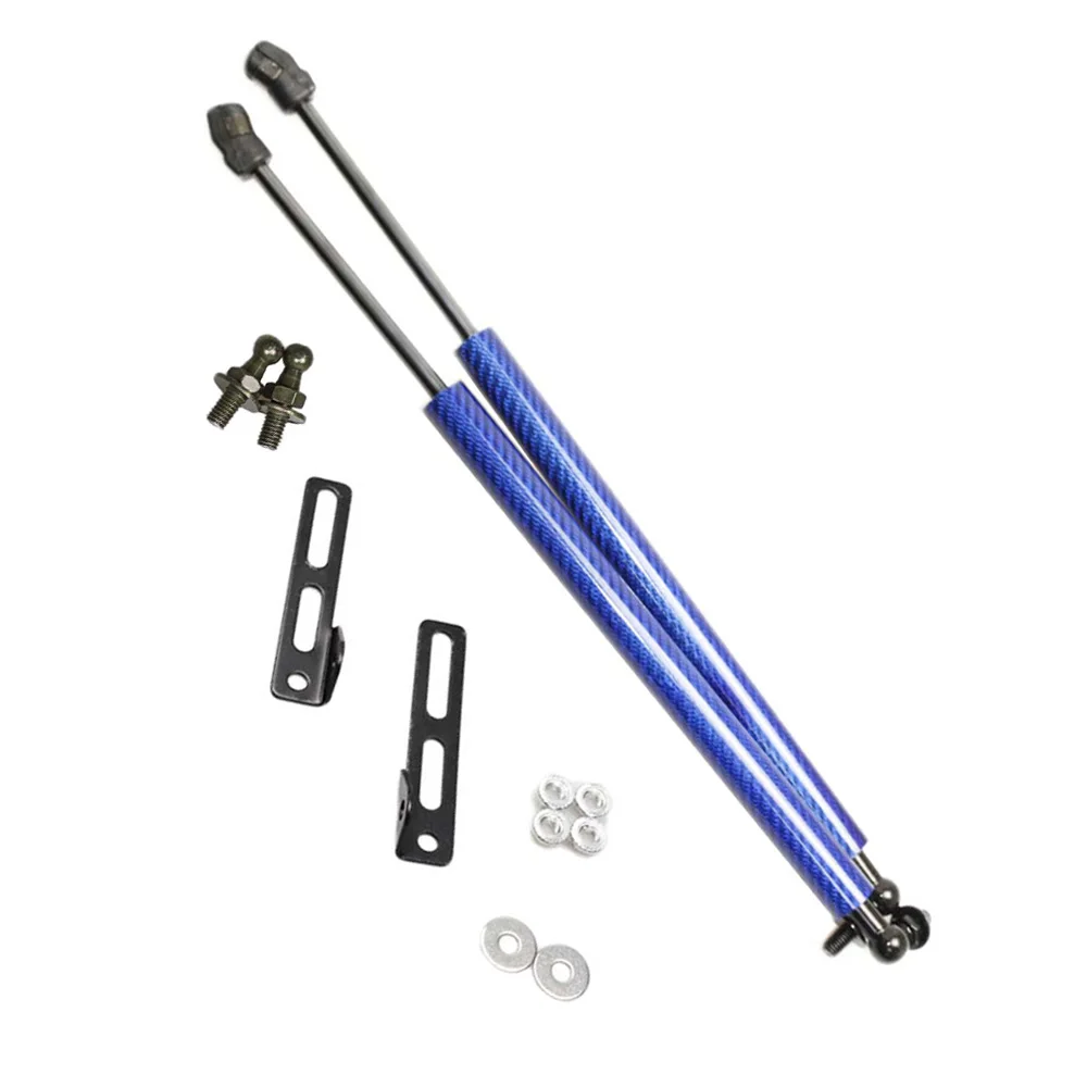 blue carbon fiber Для Suzuki SX4 S-Cross 2003- передний капот изменить ремонт углеродного волокна газовые пружины, лифт поддерживает стойки рулевой рычаг ударов - Цвет: blue carbon fiber