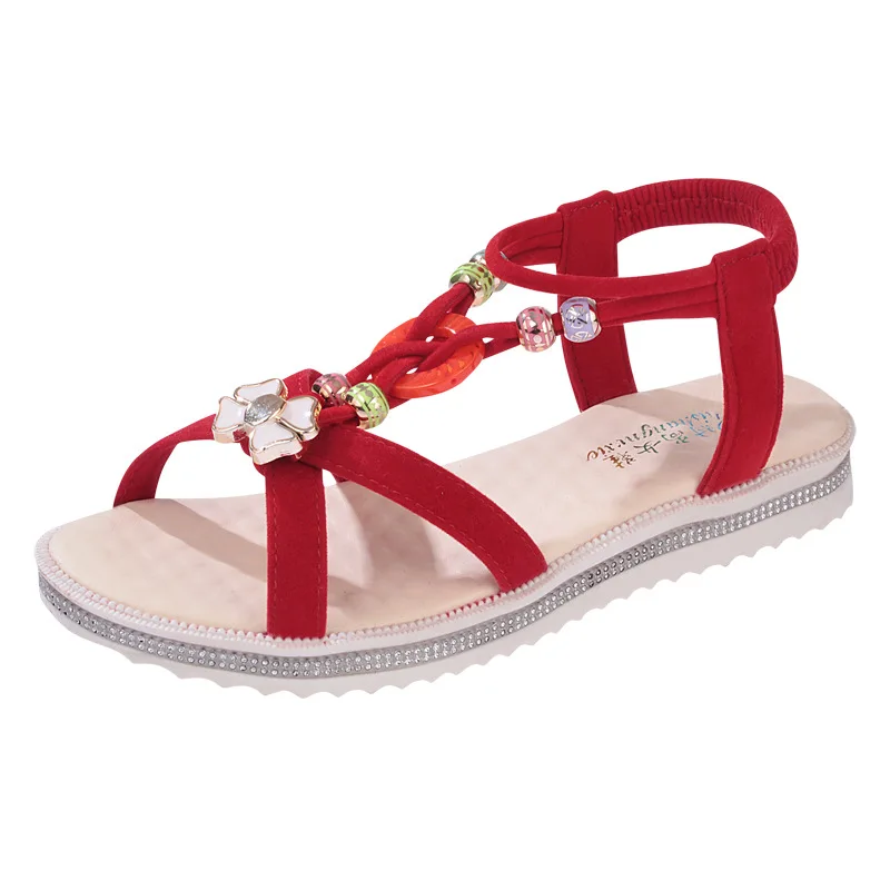 Сандалии на плоской подошве для беременных женщин мягкая нескользящая обувь