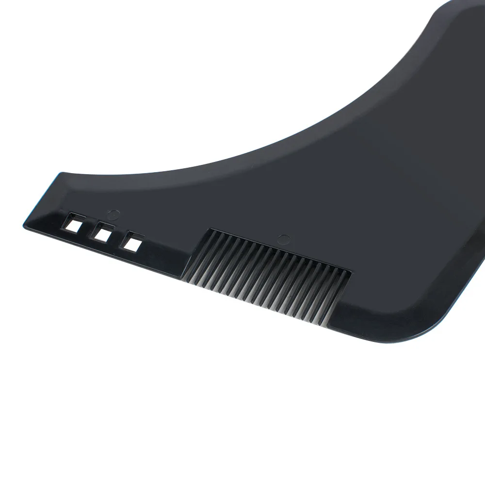 Мужские бороды для придания формы Стильные черные шаблоны расческа мужские