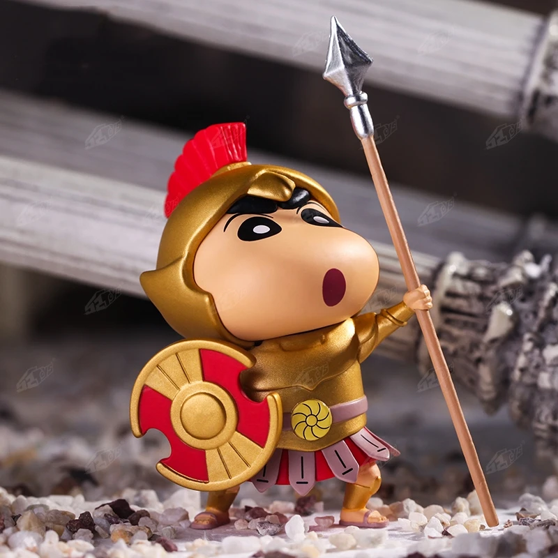Глухая коробка подлинный Crayon Shin chan путешествие по всему миру серия трендовая