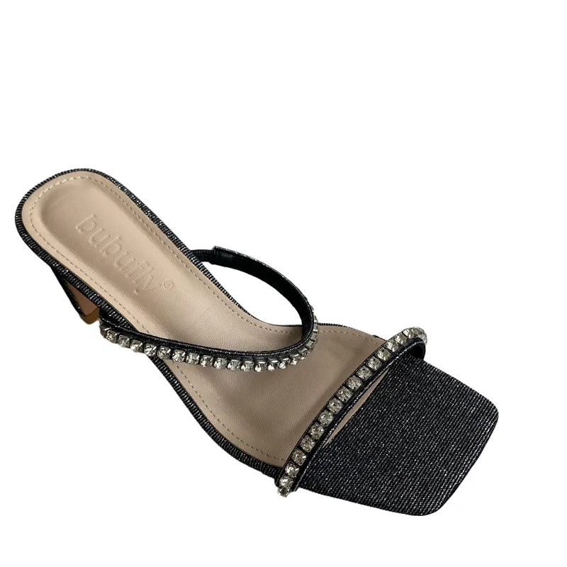 

Shoes Slippers Women Summer Slides Pantofle Jelly Flip Flops Heeled Mules Female Tap 2021 Glitter High Hawaiian Basic Rome Pumps
