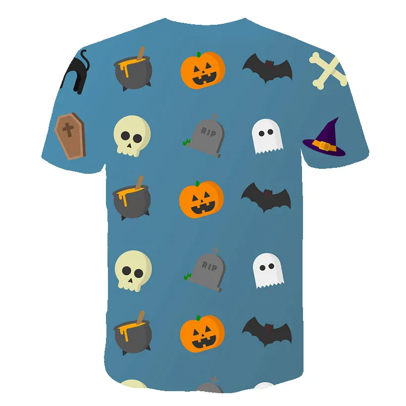 

Summer Brand New Children T-shirt Devil Smiley 3D Boys/girl T-shirt Kids Short Sleeve T-shirts Casual Baby Tops Clothing 4T-14T