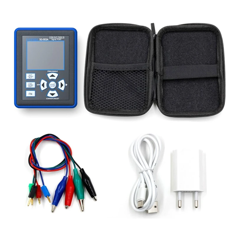 

SG-003A 0-10V Adjustable Current Voltage Simulator 4-20MA Signal Generator Sources Transmitter Calibrator, EU Plug