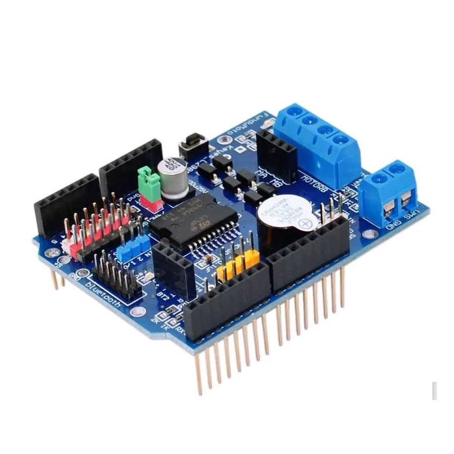 L298P контроллер скорости ШИМ двойной высокомощный H bridge драйвер Bluetooth интерфейс