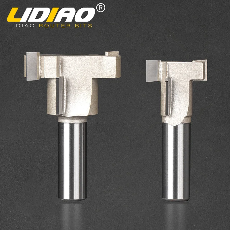 LIDIAO 1 шт. 1/2 &quotхвостовик Т-образный деревообрабатывающий кромкорезец фрезы