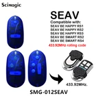 SEAV BE HAPPY RS1 RS2 RS3 новый пульт дистанционного управления гаражной дверью 433,92 МГц передатчик постоянного кода управления воротами ler Command