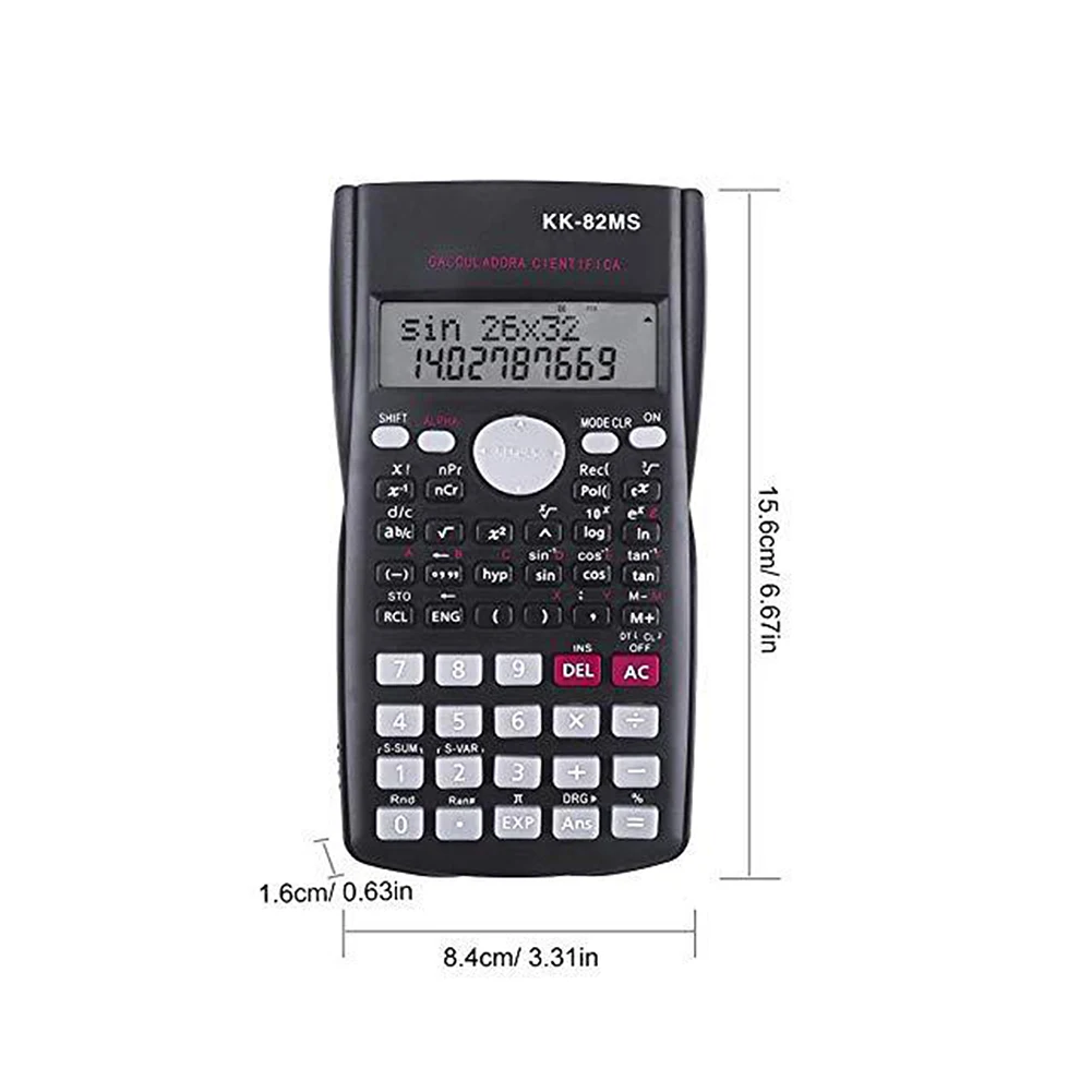 Студенческий экзамен Scientific калькулятор многофункциональный для студентов и