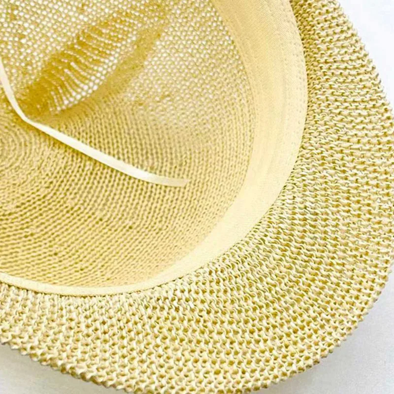 

New Straw Baby Hat Summer Kids Boy Girl Sun Hat with Ears Beach Kids Snapback Hats Children Baseball Cap Casquette Enfant