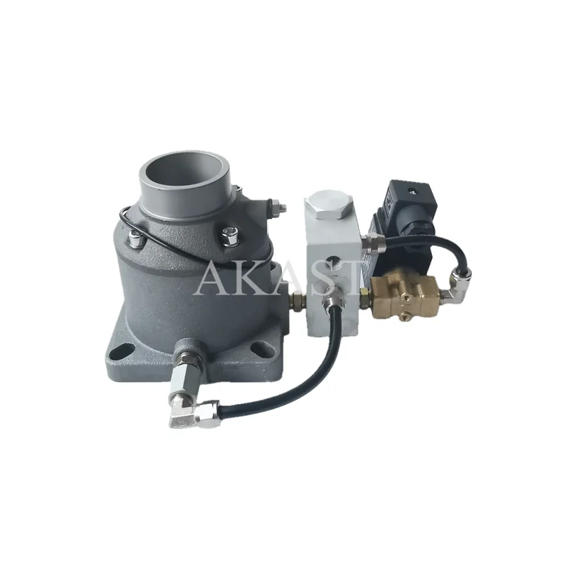 ICV-40 Intake Valve Assembly DN-40-E With 220V Solenoid and Vertical Block Fits Screw Air Compressor | Обустройство дома