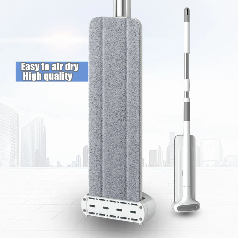 Швабра с плоской головкой вращающаяся на 360 градусов | Дом и сад