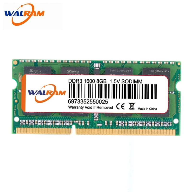 ОЗУ WAL RAM ddr3 8 Гб 1600 МГц intel ecc reg 1333 1866 memoria ram для ноутбука Dimm Memoria Ram Notebook | Компьютеры