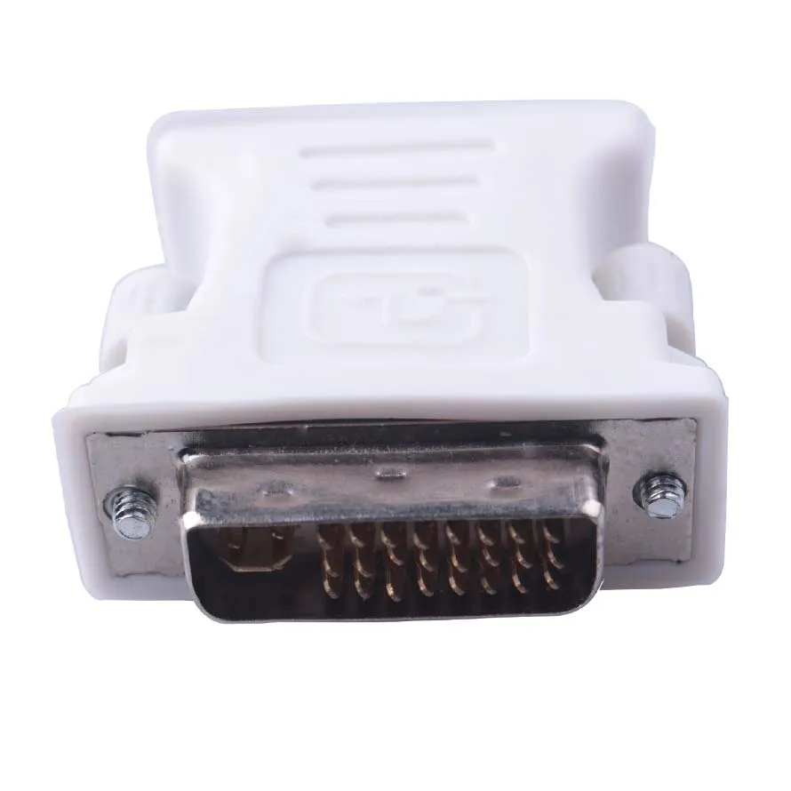 Горячий конвертер адаптер 1080P штекер-гнездо DVI в VGA видео для ПК ноутбука HDTV LCD DVD -