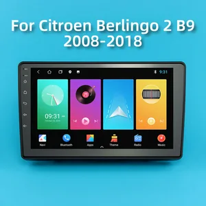 2 din android stereo car radio for citroen berlingo 2 b9 2008 2018 wifi gps navigation car multimedia player head unit autoradio free global shipping