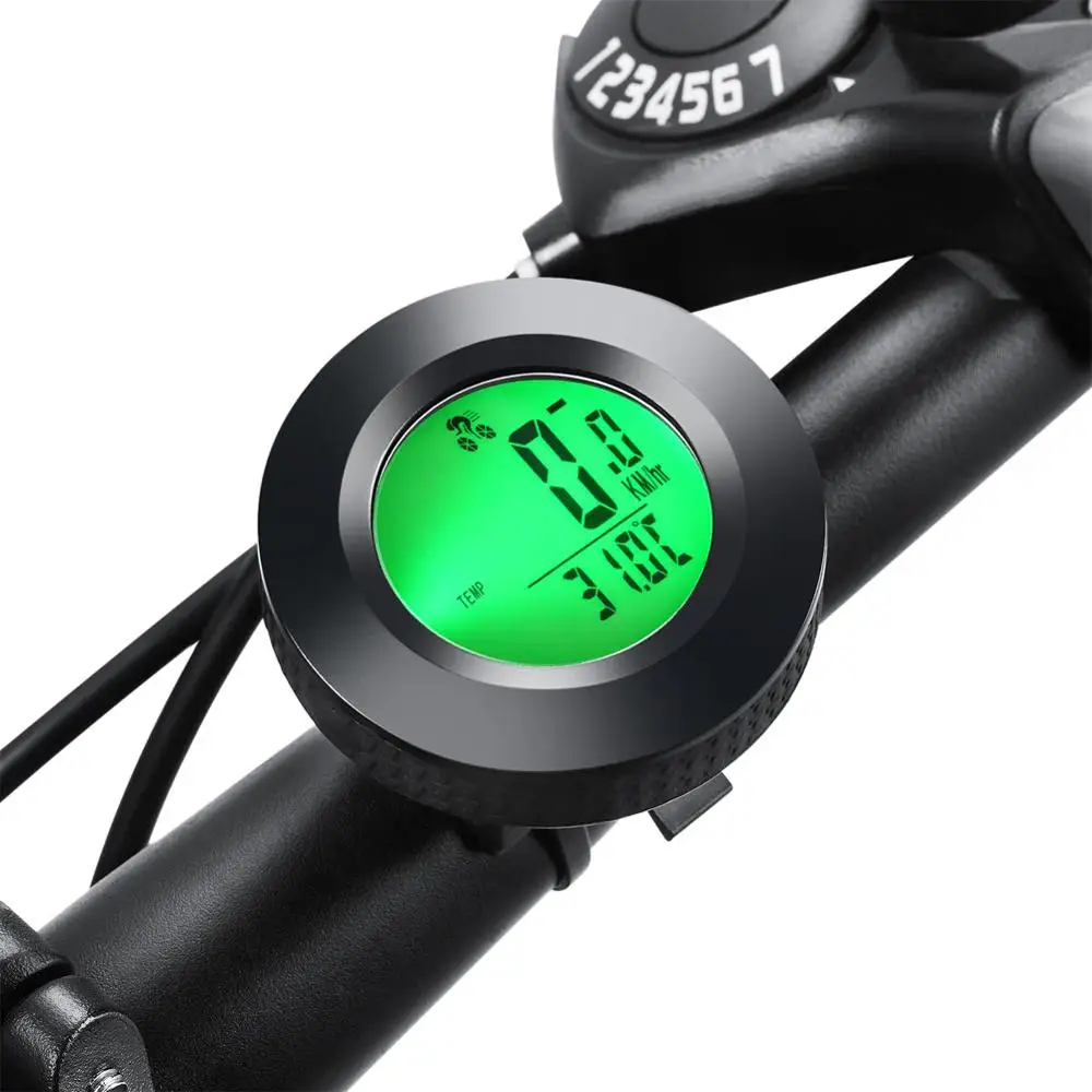 

Luminous Bicycle Computer Wireless Bike Computer Waterproof Speedometer Odometer Cycling Stopwatch Riding Accessories