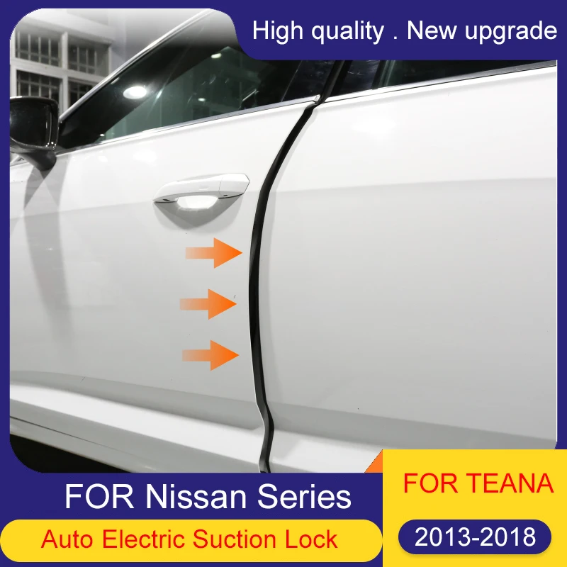 Умный автоматический Электрический Всасывающий дверной замок для Nissan TEANA LIVINA TIIDA