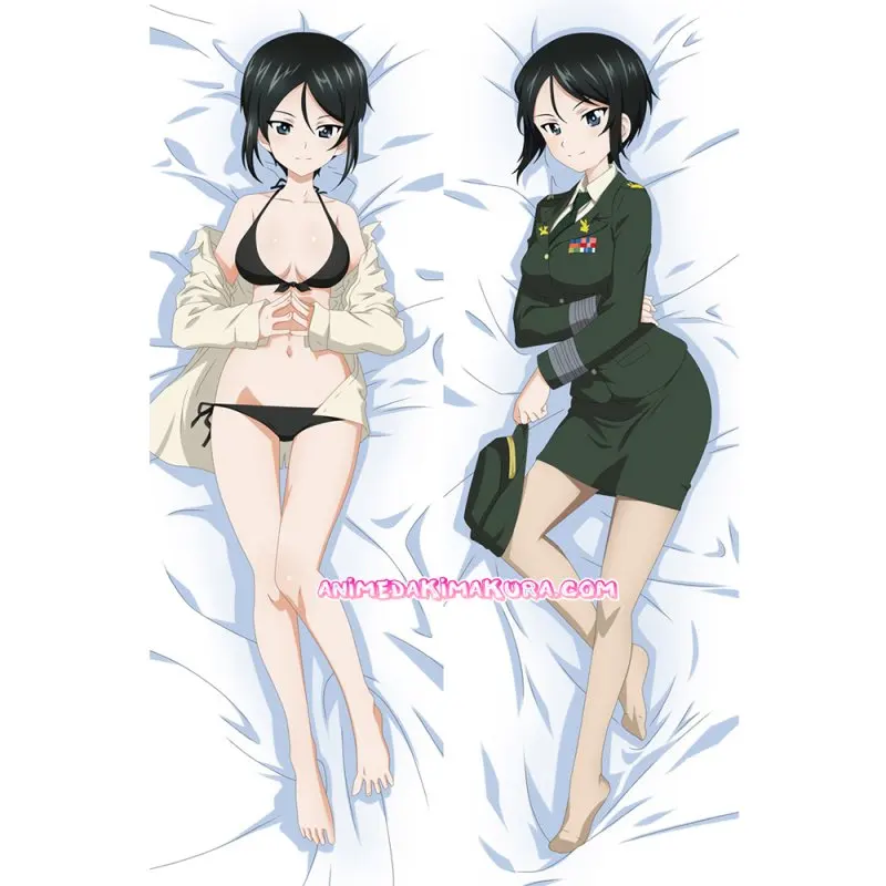 

Girls und Panzer Dakimakura Rumi Body Pillow Case Pillow Case Home Bedding