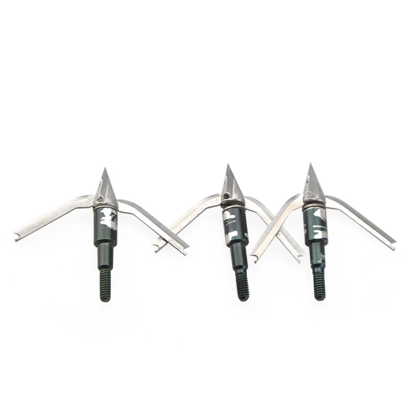 3/6/12 шт. наконечники для стрельбы из лука 100 г 2 лезвия|Лук и стрела| |