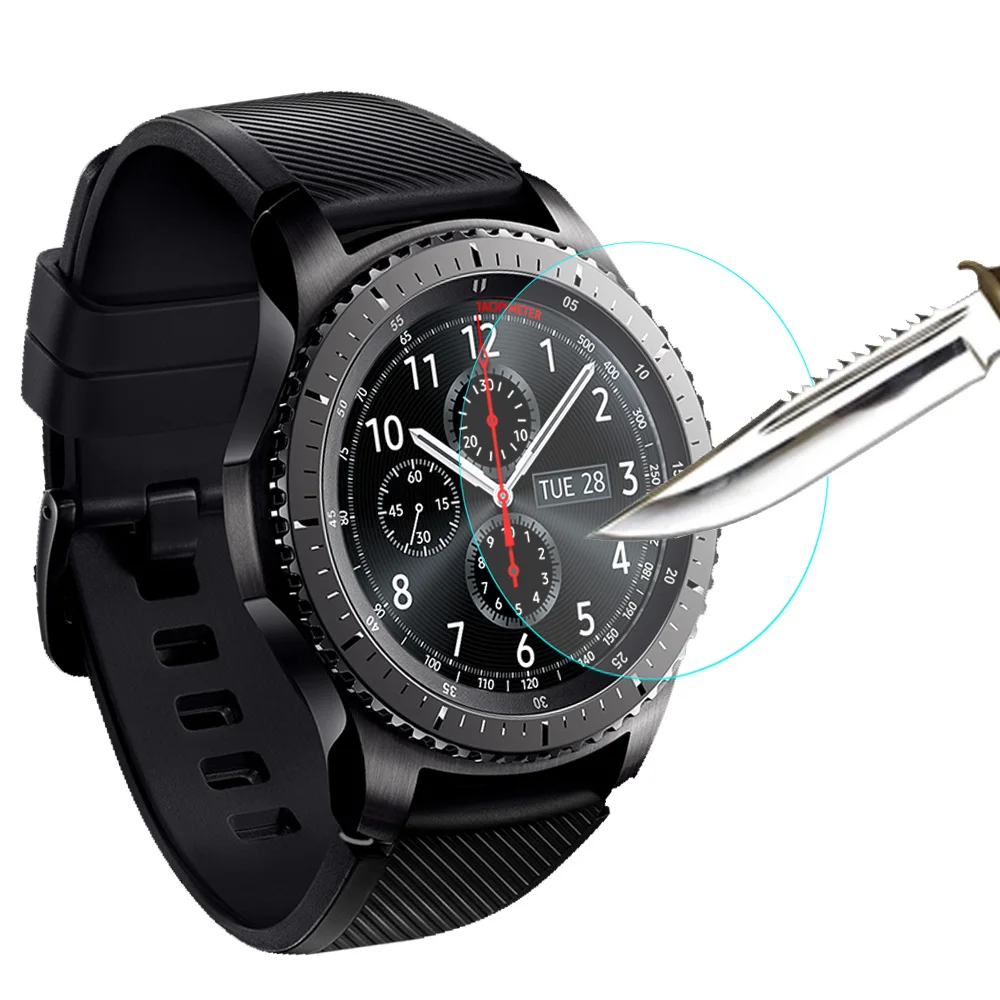Gosear 2 шт. закаленное стекло ультратонкая Защитная пленка для экрана Samsung Gear S3 S 3