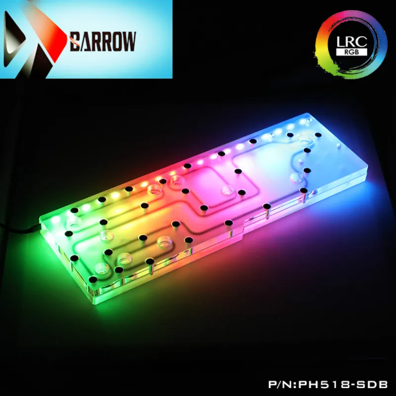 Бак для воды курган PHANTEKS 518 чехол компьютера Chasis RGB резервуар поддержка