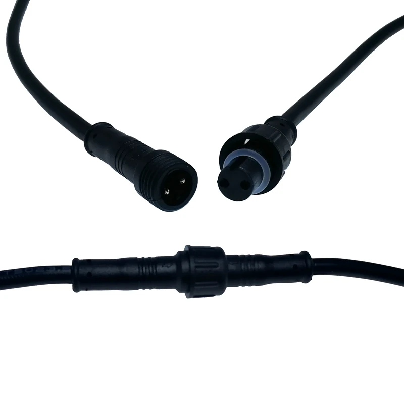 IP67 Светодиодный разъем для кабеля 2/3/4 Pin 0 5/0 75 (мм2) Док станция питания