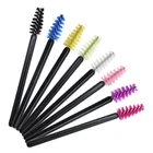 Одноразовая кисть для ресниц, короткая мини-расческа для наращивания ресниц, щеточка для бровей, косметический инструмент для макияжа, 50 шт.