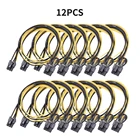 PCIe 6-контактный до 8-контактный (6 + 2) штекер-штекер PCI-E кабель питания для блока питания GPU адаптер для блока питания для майнинга Ethernet
