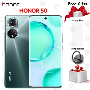 Original CN Version Honor 50 5G Mobile Phone 6.57 Inch OLED 120HZ
Snapdragon 778G Android 11 Octa Core 108MP Camera Smartphone
