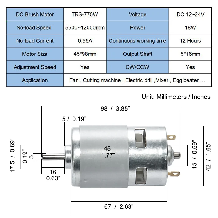 DIY 775 МОТОР автоматическая прополка машина промышленный продукт резки