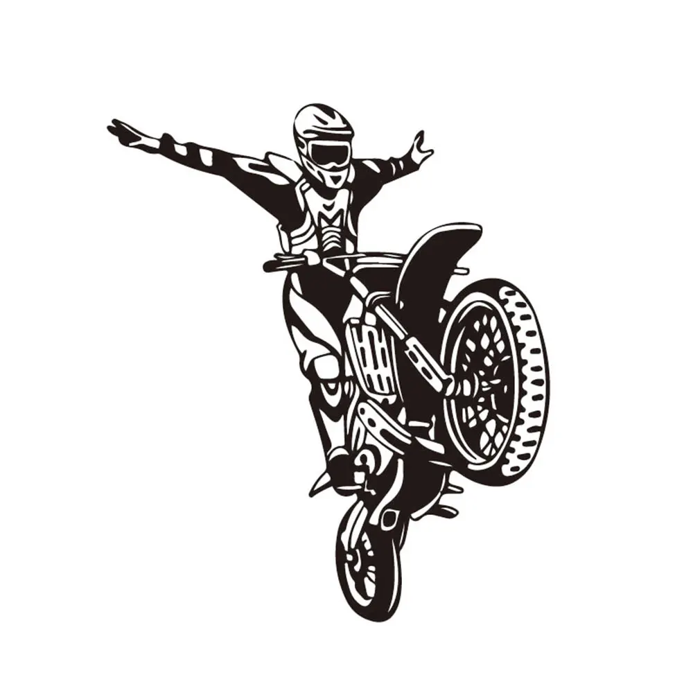 Вечерние украшения для спальни домашний декор мотоцикл человек Наклейка на
