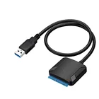Кабель-Переходник USB на Sata, кабель-конвертер USB3.0 для жесткого диска Samsung Seagate WD 2,5 3,5, адаптер для жесткого диска SSD