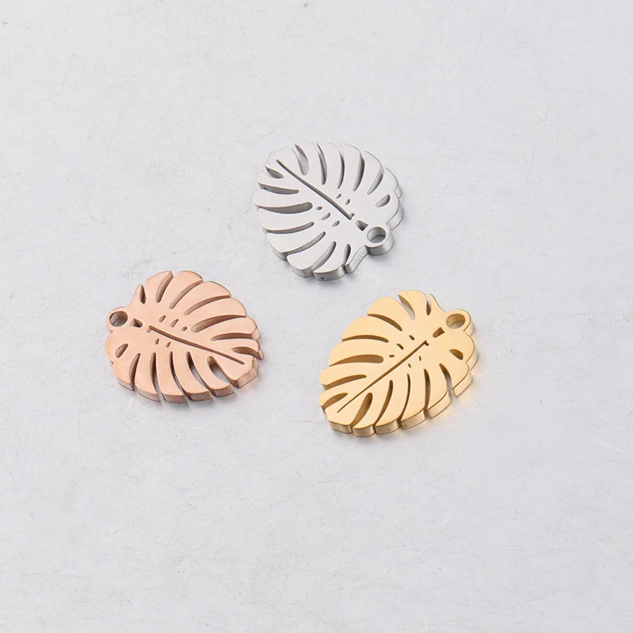 

Mirror Gold Leaf Pendant DIY, necklace, earrings, accessories, jewelry hardware