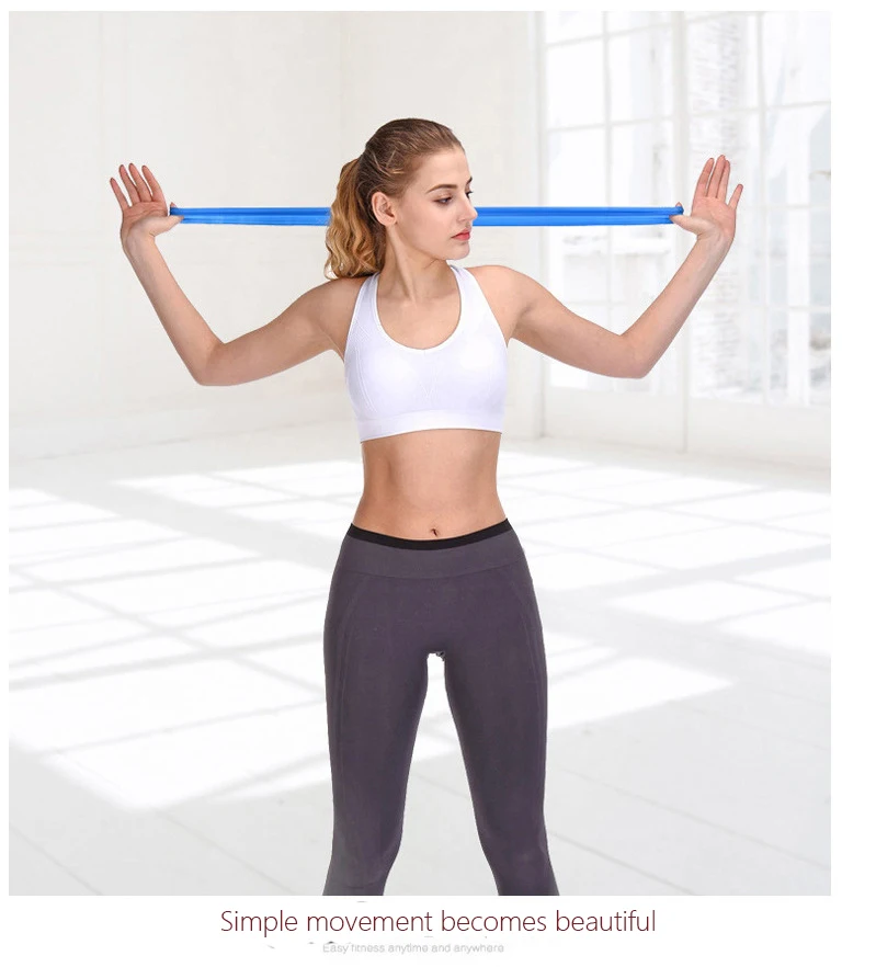 2 шт. эластичные ленты для занятий йогой и фитнесом спортом в тренажерном зале